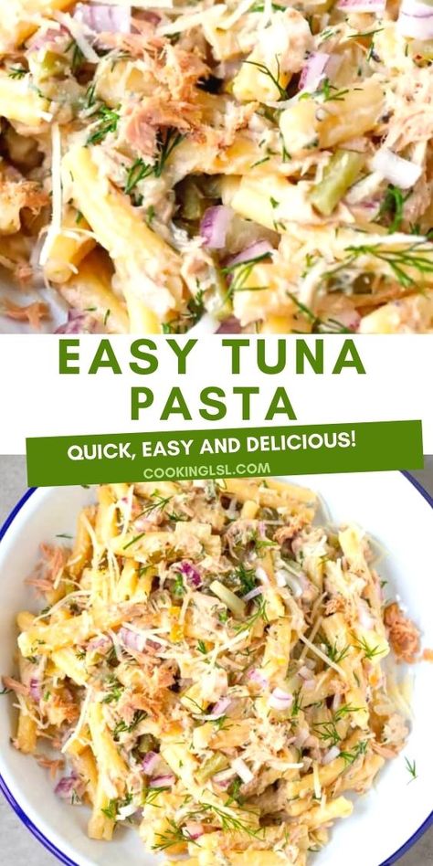 Easy Tuna Pasta, I Lost 100 Pounds, Healthy Breakfast Diet, Canned Tuna Recipes, What Is Healthy Food, Healthy Foods To Make, Healthy Food Menu, Smoothie Recipes Healthy Breakfast, Healthy Food Guide