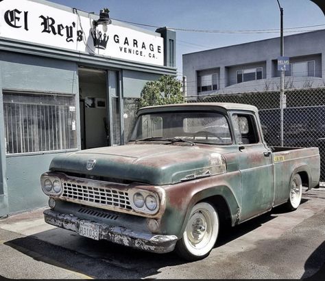 1958 Chevy Apache, Vans Surf, Chevy Apache, Hot Rod Pickup, Vintage Pickup, Trucks Ford, Old Ford Trucks, Vintage Pickup Trucks, Classic Ford Trucks