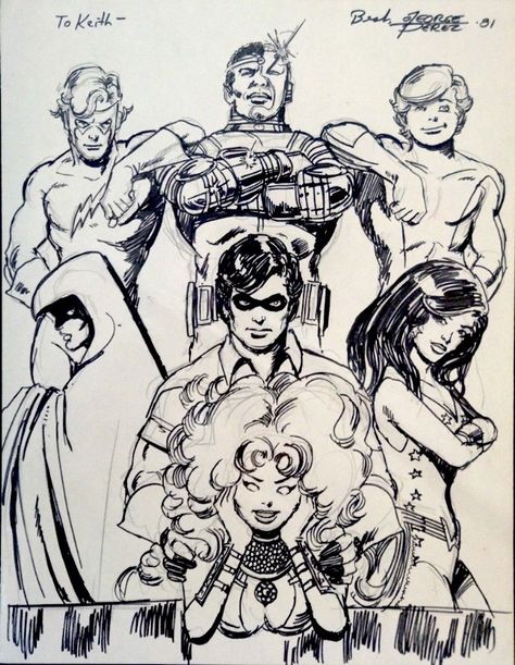 George Perez Art, Comic Book Room, Comic Book Costumes, Nightwing Robin, The New Teen Titans, New Teen Titans, Teen Titans Raven, Titans Raven, Nightwing And Starfire