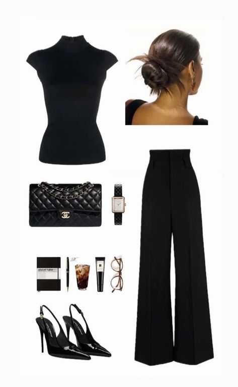 Salon Assistant Outfit, Restaurant Hostess Outfit, Model United Nations Outfit, Buisnesscore Outfit Women, Black Formal Outfit, Elegant Party Outfit, Corporate Outfit, Look Confident, Workwear Essentials