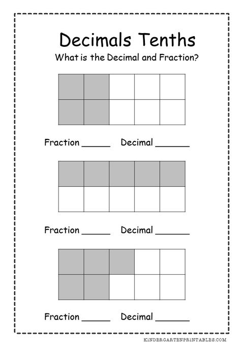 Decimals Tenths Worksheets  Decimals Tenths Worksheets 10th Grade Math Worksheets, Subtracting Decimals Worksheet, Fractions To Decimals Worksheet, 10th Grade Math, Teaching Decimals, Decimals Activity, Adding Decimals, Converting Fractions, Math Decimals