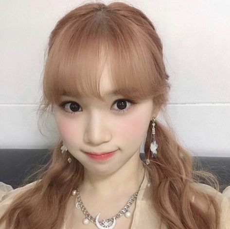 Chaewon Izone, Iz One, One Day, Red, Silver, Hair, White