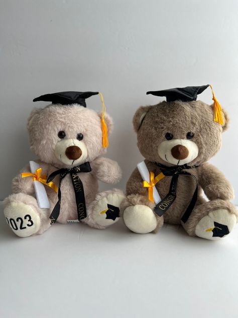 Excited to share the latest addition to my #etsy shop: Graduation teddy bear | personalized name and year, congrats grad , class of 2023 , graduation teddy bear, cap and gown brown bear , grad https://etsy.me/42O2xl9 #graduation #capandgownbear #brownbear #classof2023g Teenage Goals, Vinyl Personalized Gifts, Graduation Gift Ideas College, College Graduation Gift Ideas, Boyfriend Graduation, Graduation Teddy Bear, Boyfriend Graduation Gift, Class Of 2023 Graduation, Graduation Bear