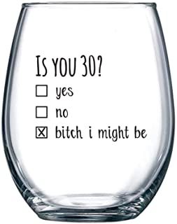 Wine Themed Birthday Party, 40th Birthday Ideas For Women, Milestone Wine, 40th Birthday Gifts For Women, 50th Birthday Gifts For Woman, Gift Idea For Mom, Glass Theme, Dirty Thirty, Dirty 30