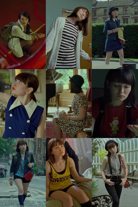 Eve outfits God Help the Girl  #eve #evegodhelpthegirl #eveoutfit #godhelpthegirl #outfit #EmilyBrowning #clothes God Help The Girl Movie, Twee Summer Outfits, 80s Movies Fashion, Twee Aesthetics, God Help The Girl, Zooey Deschanel Style, Hipster Aesthetic, Emily Browning, 2010s Fashion