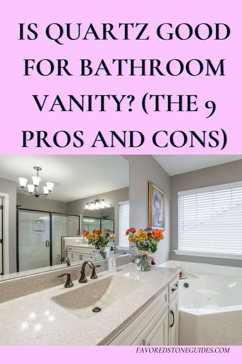 Quartz Countertops In Bathroom, New Bathroom Countertop, Bathroom Counter Tops Quartz, Quartz Countertops For Bathroom, Quartz In Bathroom, Bathroom Quartz Countertops Vanity Tops, White Quartz Vanity Top Bathroom, Bathroom Vanity Tops Ideas, Quartz Bathroom Countertops Vanities