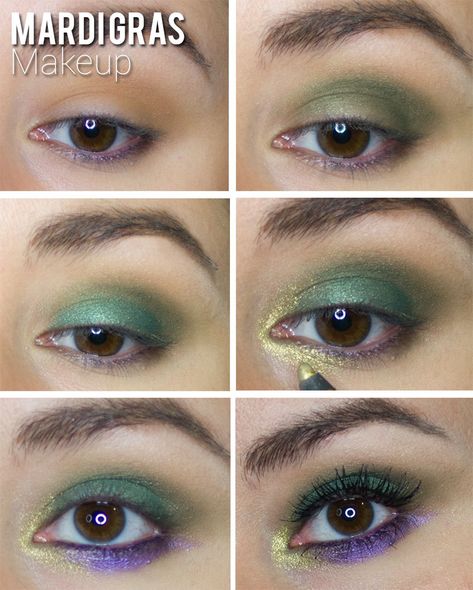 Mardi Gras Makeup Look Carnaval Make-up, Mardi Gras Makeup, Mardi Grad, Madi Gras, Mardi Gras Wedding, Mardi Gra, Mardi Gras Outfits, Mardi Gras Costumes, Mardi Gras Decorations