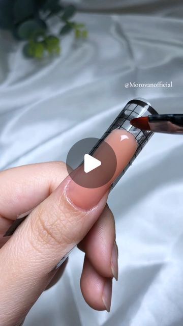 Poly Gel Nails Design, Morovan Poly Gel, Gel Nails Design, Poly Gel Nails, Nail Tutorial Videos, Poly Gel, Polygel Nails, Nail Tutorials, Instagram Page