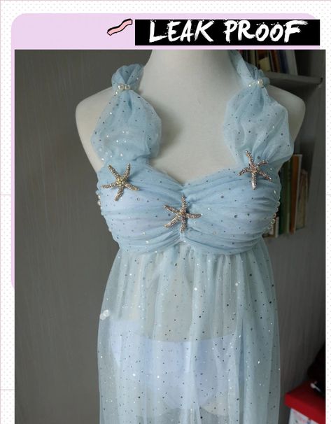 Fairy Swimsuit, Swimwear Aesthetic, Sweet Clothes, Aesthetic Things, Swimwear Fashion, Starfish, Fashion Inspo Outfits, Wedding Events, Minecraft