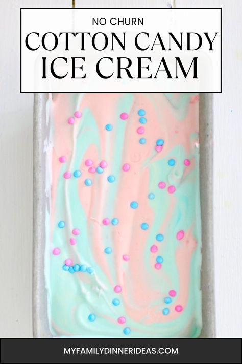 Cotton candy ice cream Homemade Cotton Candy Ice Cream, Homemade Cotton Candy, Cotton Candy Ice Cream, Candy Ice Cream, Dessert Photography, Ice Cream Candy, Beautiful Desserts, The Carnival, Sweet Delights