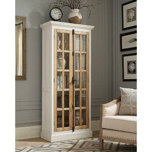 Chelsea Home Furniture Annies Standard China Cabinet | Wayfair Displaying Photos, Classic Cabinet, Brown Doors, Clear Window, Tall Cabinet, Coaster Furniture, Curio Cabinet, Window Styles, Art Sculptures