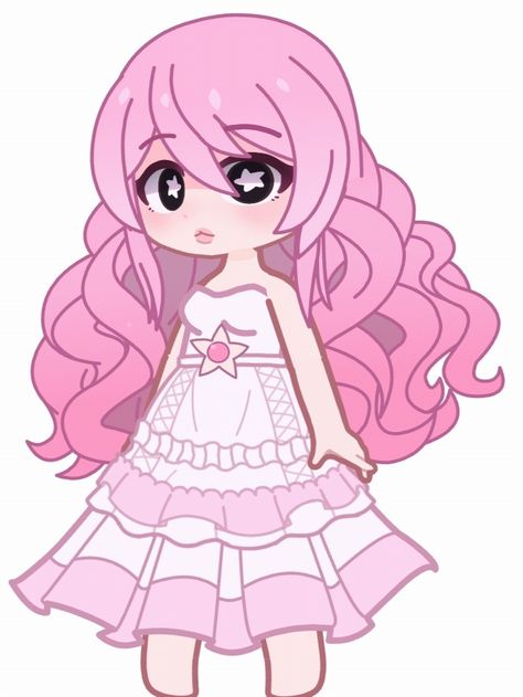 Pink diamond Steven Universe Rose Quartz Gacha Club, Gacha Stickers, Amethyst Steven Universe, Gacha Nox, Iphone Wallpaper Bts, Steven Universe Oc, Powerpuff Girls Fanart, Steven Universe Characters, Cartoon As Anime