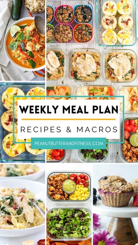 Freezer Prep, Meal Prep Menu, Macro Meal Plan, Meal Planning Menus, Macros Diet, January 9th, Salad Meal Prep, Macro Friendly Recipes, Fitness Pal