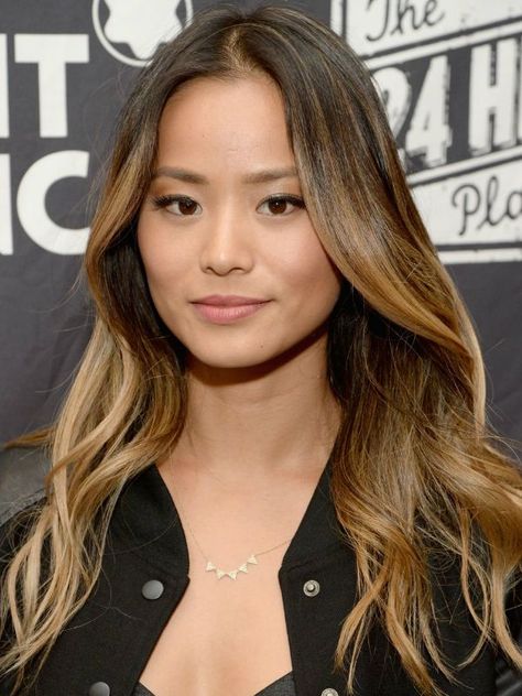 Jamie Chung hair color Jamie Chung Hair, Hair Color Asian, Color Rubio, Ashy Blonde, Jamie Chung, Blonde Haircuts, Ombré Hair, Trendy Hair Color, Tone Hair