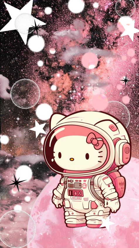 Hello Kitty Wallpaper Hd, Witchy Wallpaper, Hello Kit, Hello Kitty Art, Hello Kitty Items, Vintage Cartoon, Hello Kitty Wallpaper, I Wallpaper, Kirby