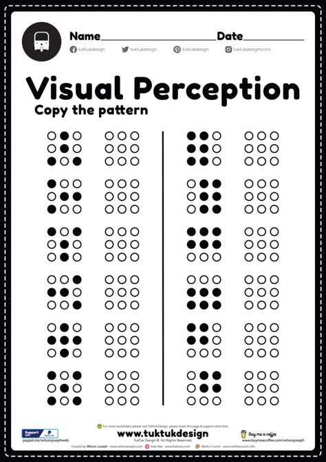 Visual Neglect Activities, Cognitive Activities For Preschoolers Problem Solving, Visual Attention Activities, Perception Activities For Kids, Brain Activity Games, Visual Attention Worksheets, Attention Activities For Kids, Visual Perception Worksheets, Attention Activities