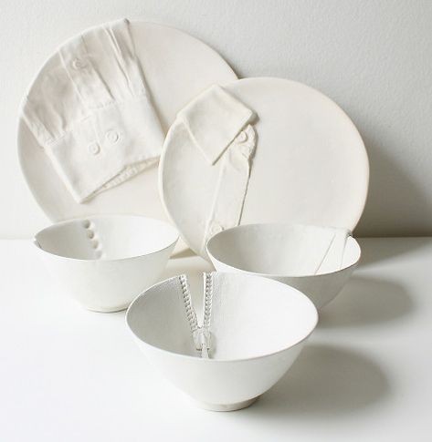 Dressed for Dinner Cerámica Ideas, 카드 디자인, Keramik Design, White Dishes, Tableware Collection, White Bowls, Modern Urban, Keramik Vase, Design Sponge