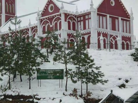 St.Paul's Cathedral in Panwar town near Chibway of Kachin state. Kachin State, St Paul's Cathedral, National Archives, Cool Places To Visit, The Good Place, Places To Visit, Quick Saves, Nature