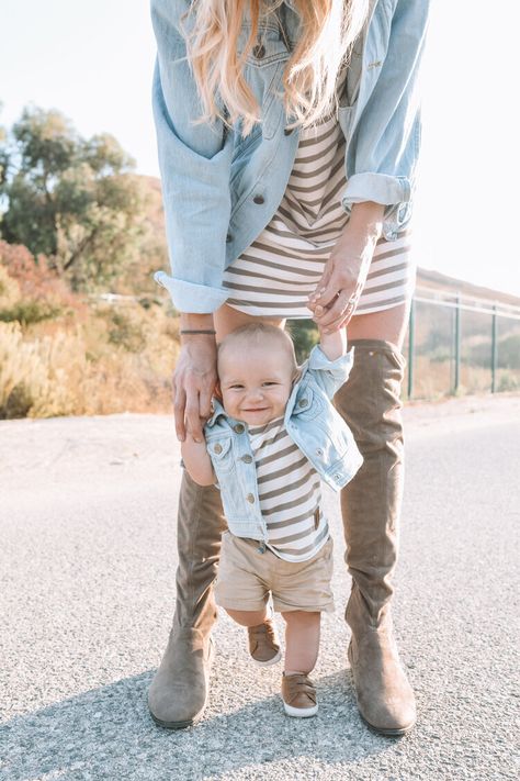 Shop Our Closets | Mommy and Me Clothes — The Overwhelmed Mommy Mother Son Matching Outfits, Matching Baby Outfits, Mommy Son Outfits, Mom And Son Outfits, Son Outfits, Mom And Baby Outfits, Mommy Outfits, Baby Shoot