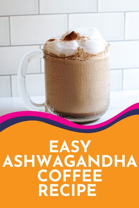 This Easy Ashwagandha coffee is a great addition to your daily routine. The amazing benefits of this powerful herb will help your adrenal health, give you an increase in energy levels and even more restful sleep. Add ashwagandha to your morning cup of joe with this easy, tasty recipe. Ashwagandha Tea Recipe, Ashwagandha Powder Recipes, Ashwagandha Tea, Ashwagandha Powder, Ashwagandha Recipes, Ashwagandha Benefits, Adaptogenic Herbs, Natural Healing Remedies, Powder Recipe