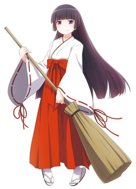 #miko; #shrine_maiden; #cleric Shrine Maiden Anime, Shrine Maiden Outfit, Ruri Gokou, Maiden Outfit, Reimu Hakurei, Shrines Art, Japanese Shrine, Shrine Maiden, Anime Dress