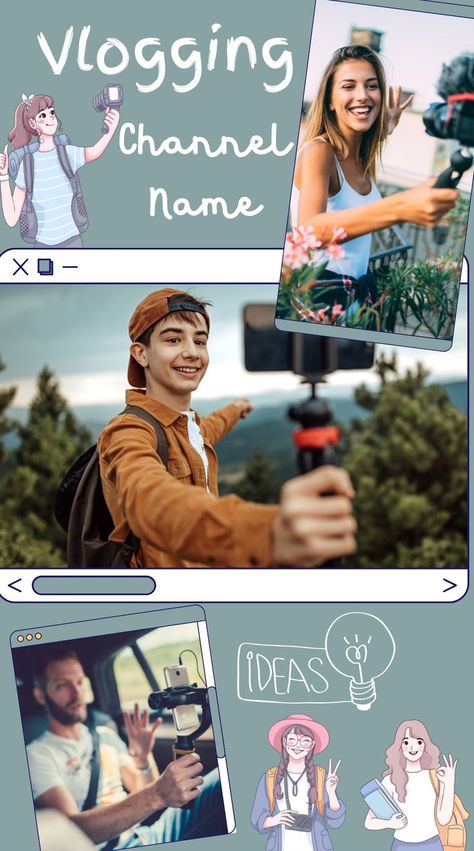 YouTube Channel Name Ideas For Vlog Names For Youtube Channel, Youtube Niche, Channel Name Ideas, Youtube Channel Name Ideas, Youtube Names, Study Vlog, Social Media Content Strategy, Name Suggestions, Name Ideas