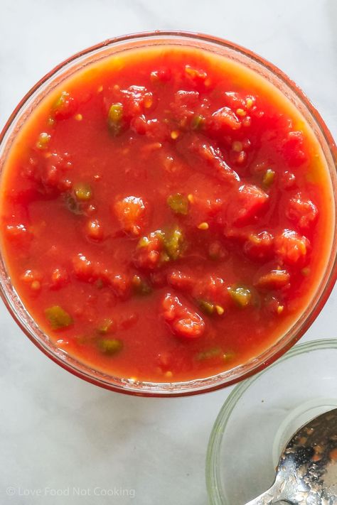 Rotel Substitute, Rotel Copycat Recipe, Homemade Rotel Tomatoes, Rotel Salsa, Homemade Rotel, Rotel Recipes, Quick Delicious Meals, Rotel Tomatoes, Vitamix Recipes