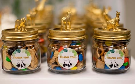 Zoo Birthday Party Food, Safari Party Favors, Safari Themed Party, Wild Baby Shower, Safari Baby Shower Boy, Lion Baby Shower, Dinosaur Birthday Party Decorations, Baby Shower Safari Theme, Lion King Baby Shower