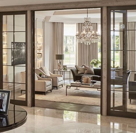 Drawing Room Design, Luxury House Interior, Living Room Door, Drawing Room Interior, Luxury House Interior Design, Luxury Living Room Design, Room Design Modern, Living Room Design Decor, Elegant Living