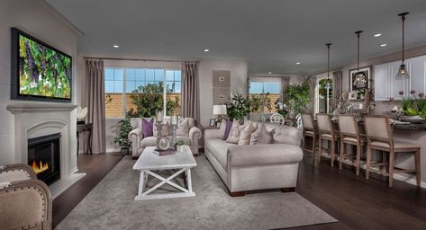 Lennar Homes, California Room, Multigenerational Living, Accent Wall Paint, Homes Interior, New House Plans, Stunning Interiors, Carriage House, Home Trends