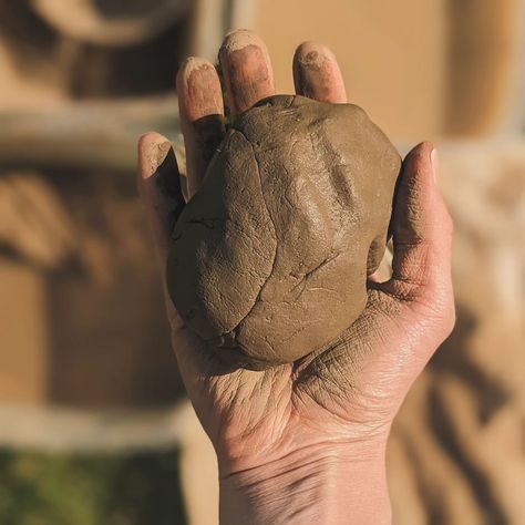 This is WILD CLAY! (Not melted ice cream, unfortunately). I'm learning to process clay from natural dirt from my yard and so far it is a very rewarding experience 😊 How cool??? I love this because it's what all of this is about- how something can look or seem as hopeless and as messy as a pile of dirt and still can be used and made beautiful. Praise God for these lessons in the hope He provides. While I am still learning and don't plan on using this for functional ware/dishes, perhaps there... Wild Clay, Praise God, Ice Cream