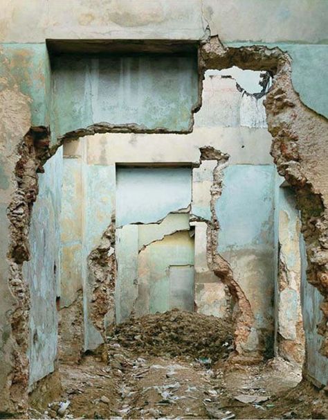 Growth And Decay, Peeling Paint, Sense Of Place, Old Building, Abandoned Buildings, Pics Art, Color Textures, Abandoned Places, Urban Decay