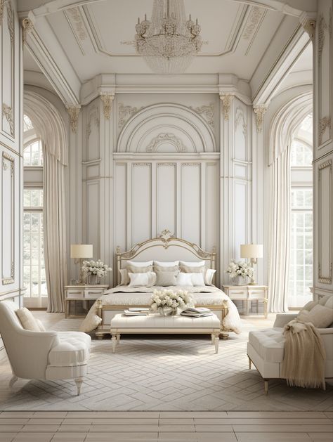 Classic Bedroom Design Luxury, Luxury Bedroom Interior, Bridgerton Style, Interior Render, Cottage Interior, Home Design Interior, Classic Bedroom, Elegant Bedroom, Style Bedroom