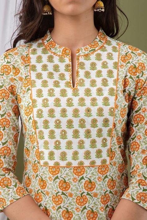 Trendy and stylish collar neck design for kurti | beautiful collar neck design Silk Kurta Neck Design Latest, Kurti Neck Designs Latest Fashion, Collar Kurti Design, Collar Kurti, Chudidhar Neck Designs, Suit Neck Designs, Salwar Neck Designs, Churidar Neck Designs, Stylish Kurtis Design