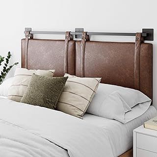 Mounted Headboard, Floating Headboard, Wall Mounted Headboards, Nathan James, Head Boards, Queen Size Headboard, Headboard Cover, Headboard Ideas, Twin Headboard