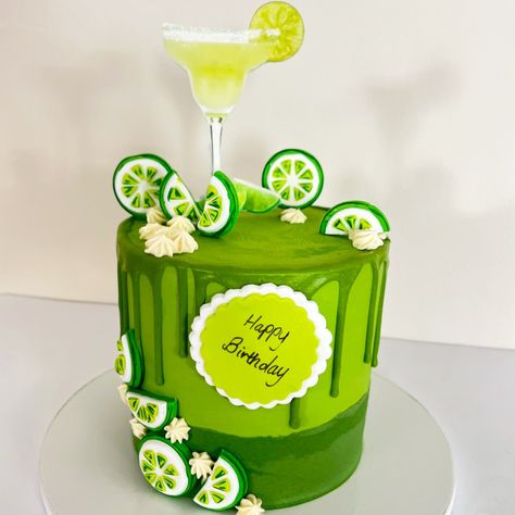 A margarita just so happens to be my favourite cocktail EVER, so this was fun to make! #margaritacake Emerald Cake, Birthday Margarita, Margarita Cake, Cape Town, My Favourite, Cape, Emerald, Happy Birthday, Baking