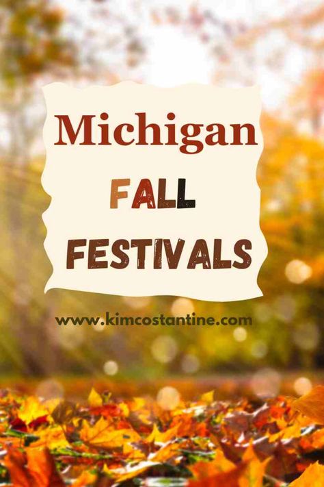 Looking for ideas on how to spend fall in Michigan? This list of Michigan fall festivals is full of ideas to enjoy the fall season, from Michigan fall foilage, Michigan fall road trip or Michigan fall festivlas. So check out the blog for ideas on how to enjoy Michigan in the fall. Michigan Fall Road Trip, Michigan Travel Fall, Sleeping Bear Sand Dunes, Fall Foilage, Fall In Michigan, Traverse City Michigan, Western Michigan, Grand Rapids Michigan, Fall Road Trip