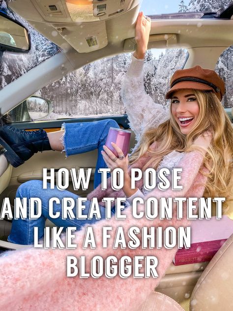 How to  naturally pose for Instagram pictures standing aesthetically to look thinner and for selfies like a model #pose #instagram #pictures Pose For Instagram Pictures, Pose For Instagram, Bleached Hair Repair, Picture Stand, Model Pose, Soft Girl Aesthetic, Create Content, Blog Inspiration, Professional Fashion