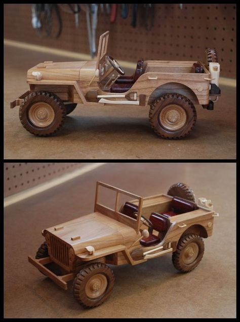 Cardboard Tank, Big Car Toys, Woodworking Projects Gifts, Woodworking Projects Table, Model Boats Building, Wooden Toys Diy, Wooden Toys Design, Wooden Toy Trucks, Wood Yard Art