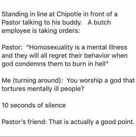 A regular Chipotle Conversation Chest Binding With Bandages, Binding With Bandages, Chest Binding, Rainbow Words, Christian Values, Worship Jesus, Standing In Line, Christian Men, Quotes God