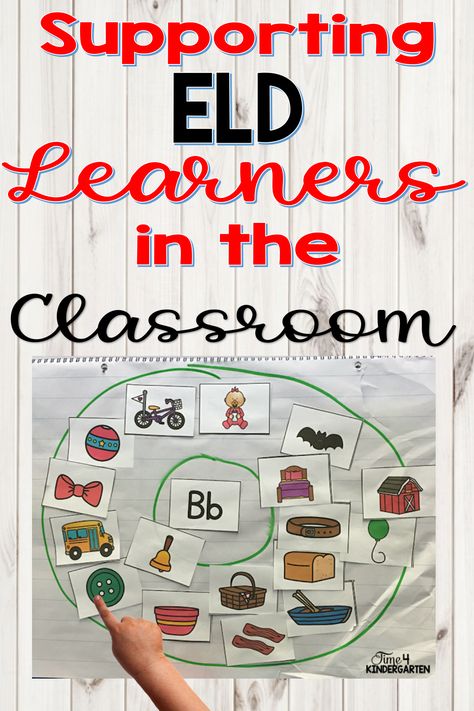 Supporting ELD Learners with Picture Sorts Literacy Activities Kindergarten, Phonemic Awareness Activities, Kindergarten Reading Worksheets, Activities For Kindergarten, Kindergarten Learning Activities, Sight Words Kindergarten, Sight Word Activities, Kindergarten Learning, English Language Learners