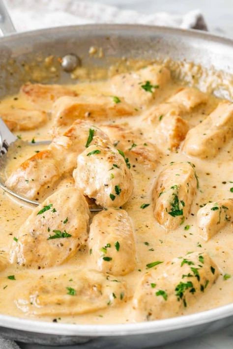 Poultry Archives - Jo Cooks Chicken Lazone, Saucy Chicken, Chicken Smothered, Noodles Chicken, Pork Chops And Potatoes, Jo Cooks, Easy Chicken Breast, Chicken Breast Recipes Easy, Breast Recipe