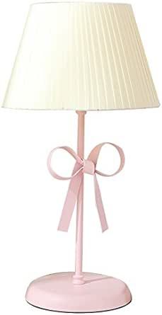 WENGAN Multifunction Desk lamp Nordic Fresh Style Table Lamp, Yellow Cloth Lamp Shade Girls Princess Bedroom Bedside Lamp, Pink Bowknot Iron Lamp Body Living Room Gift Lamp Desk Lamps for Office Lamps For Office, Multifunction Desk, Pink Lamp Preppy, Pink Accent Lamp, Girls Princess Bedroom, Small Pink Lamp, Retro Lamp Pink, Pink Kawaii Lamp, Lamp Yellow