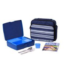 Laptop Lunches Bento Kit, Navy Stripe Lunches Bento, Packing A Lunch, Kingdom Castle, Kids Packed Lunch, Lunch Box Idea, Healthy Packed Lunches, Healthy Lunches For Work, Kids Juice, Fun Ideas For Kids