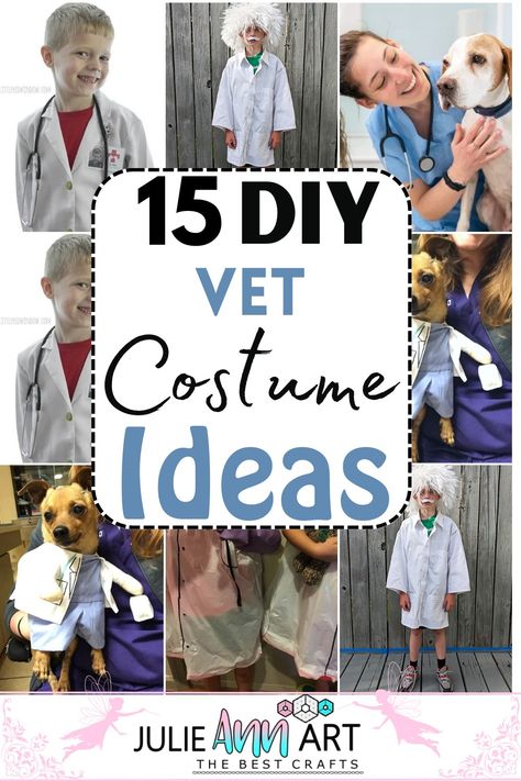 There should be a DIY vet costume for every little aspiring caretaker or scientist in your life to let them learn more and play. So, ideas for the vet costume cover various professions beyond veterinarians, like doctor costumes, nurse outfits, mad chemist attires, and even dog-specific vet suits. With just a bit of art and a few materials, you can easily make the perfect outfit that encourages your little one to direct their inner professional, even without the actual degrees! Diy Marine Biologist Costume, Vet Career Day Costume, Diy Vet Costume Kids, Easy Career Day Costumes For Kids, Diy Vet Costume, Diy Career Day Costumes For Kids, Kids Career Day Costumes Ideas, Diy Doctor Costume, Career Day Costumes For Kids