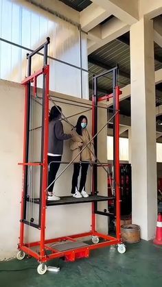 Electric scaffold lift with anti-fall device for export Lifting Devices, Scaffolding, Remote Control, Electricity