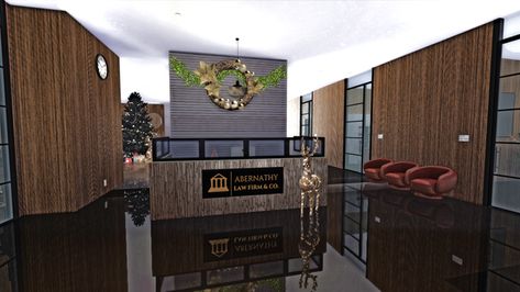 ABERNATHY LAW FIRM & CO. ⚖️ | Sierra The Simmer Law Firm Exterior, Sims 4 Office Build, Sims 4 Lawyer Office, Sims 4 Law Firm, Sims 4 Cc Lawyer, Sims 4 Office Building, Law Firm Building, Sims 4 Business, Law Firm Office Design