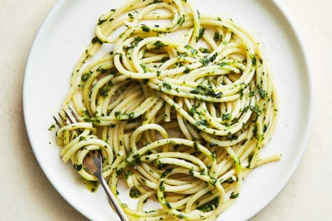 Basil-Butter Pasta Recipe - NYT Cooking Basil Recipes Pasta, Basil Butter, Pasta Marinara, Farm Recipes, Recipes Savory, Summer Tablescapes, Summertime Recipes, Basil Recipes, July Recipes