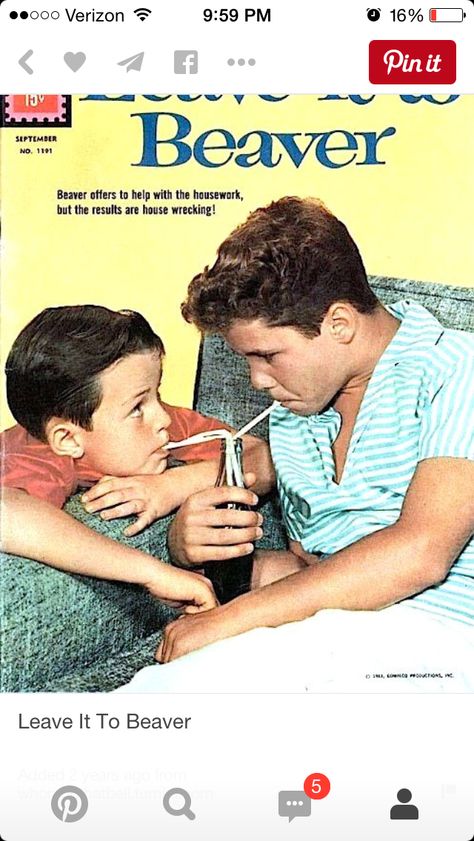 Tony Dow, Leave It To Beaver, Dell Comic, 70s Tv Shows, Vintage Television, Classic Television, Vintage Comic Books, Old Tv Shows, Classic Comics