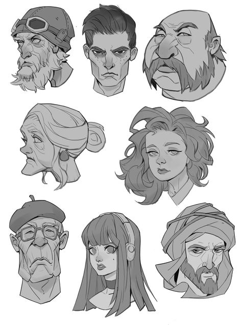 Face Practice, Writing Content, رسم كاريكاتير, الفن الرقمي, Výtvarné Reference, Seni 2d, Character Design Sketches, 캐릭터 드로잉, Arte Sketchbook